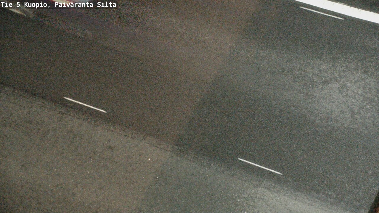Weather Camera Image Road 5 Kuopio, Päiväranta silta, Kuopio, Pohjois-Savo