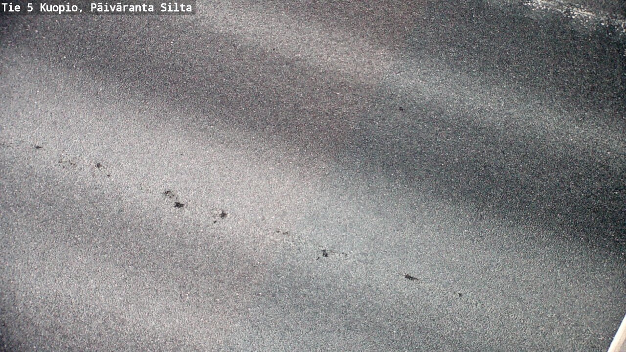 Weather Camera Image Road 5 Kuopio, Päiväranta silta, Kuopio, Pohjois-Savo