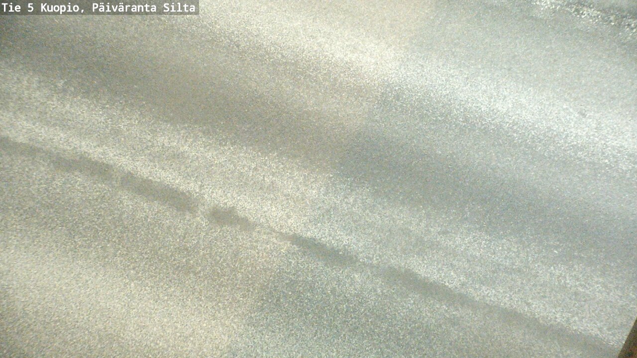 Weather Camera Image Road 5 Kuopio, Päiväranta silta, Kuopio, Pohjois-Savo