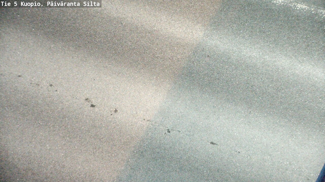 Weather Camera Image Road 5 Kuopio, Päiväranta silta, Kuopio, Pohjois-Savo