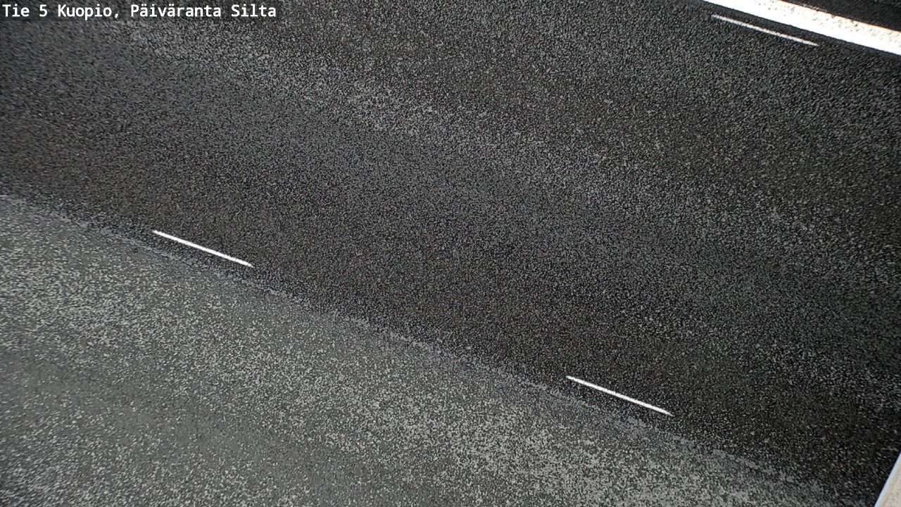 Weather Camera Image Road 5 Kuopio, Päiväranta silta, Kuopio, Pohjois-Savo