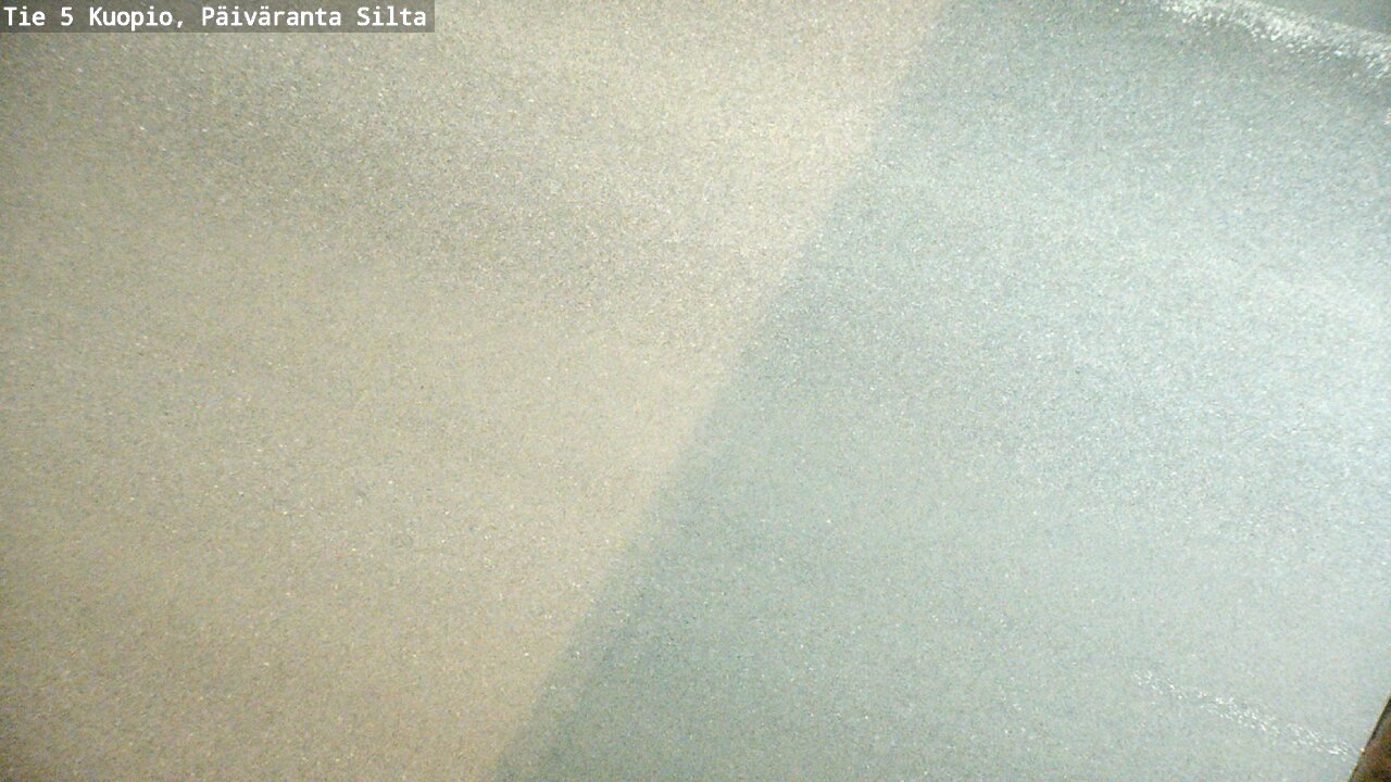 Weather Camera Image Road 5 Kuopio, Päiväranta silta, Kuopio, Pohjois-Savo