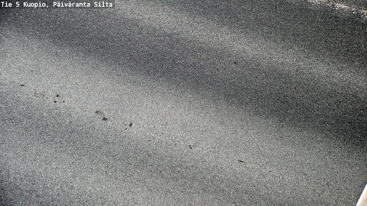 Weather Camera Image Road 5 Kuopio, Päiväranta silta, Kuopio, Pohjois-Savo