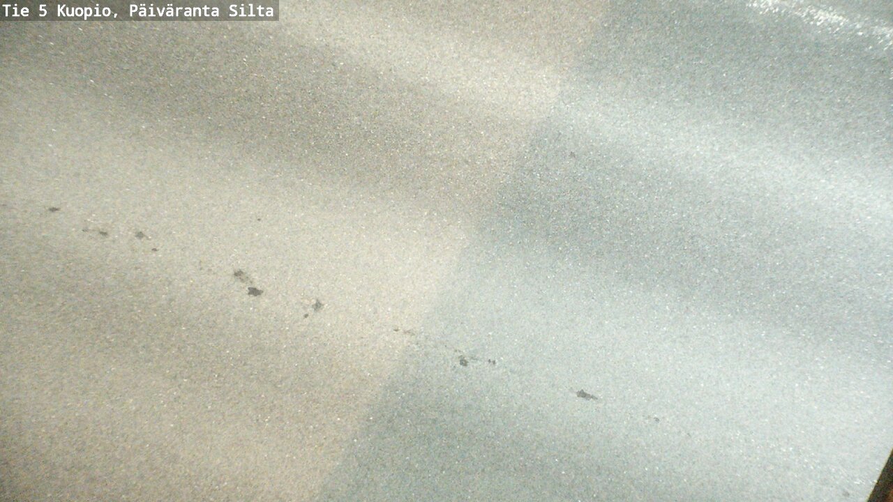Weather Camera Image Road 5 Kuopio, Päiväranta silta, Kuopio, Pohjois-Savo