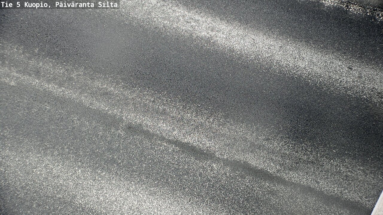 Weather Camera Image Väg 5 Kuopio, Päiväranta silta, Kuopio, Pohjois-Savo