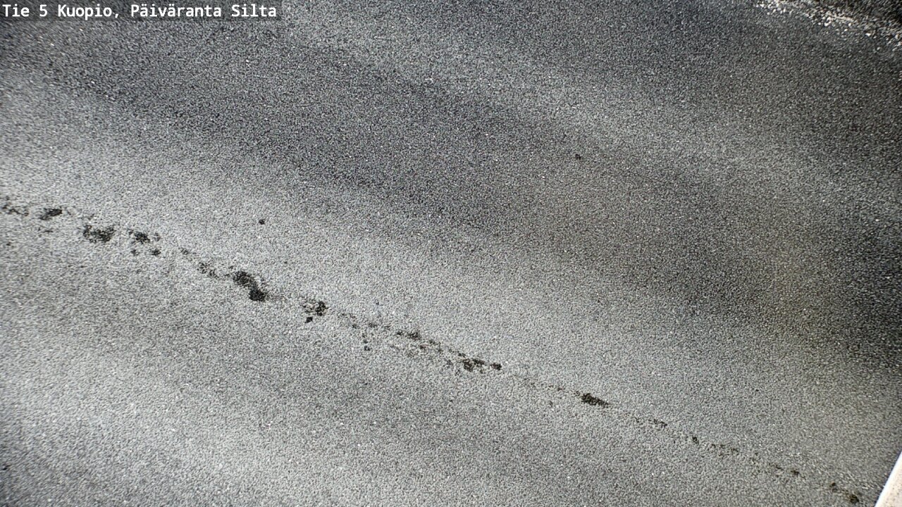 Weather Camera Image Väg 5 Kuopio, Päiväranta silta, Kuopio, Pohjois-Savo