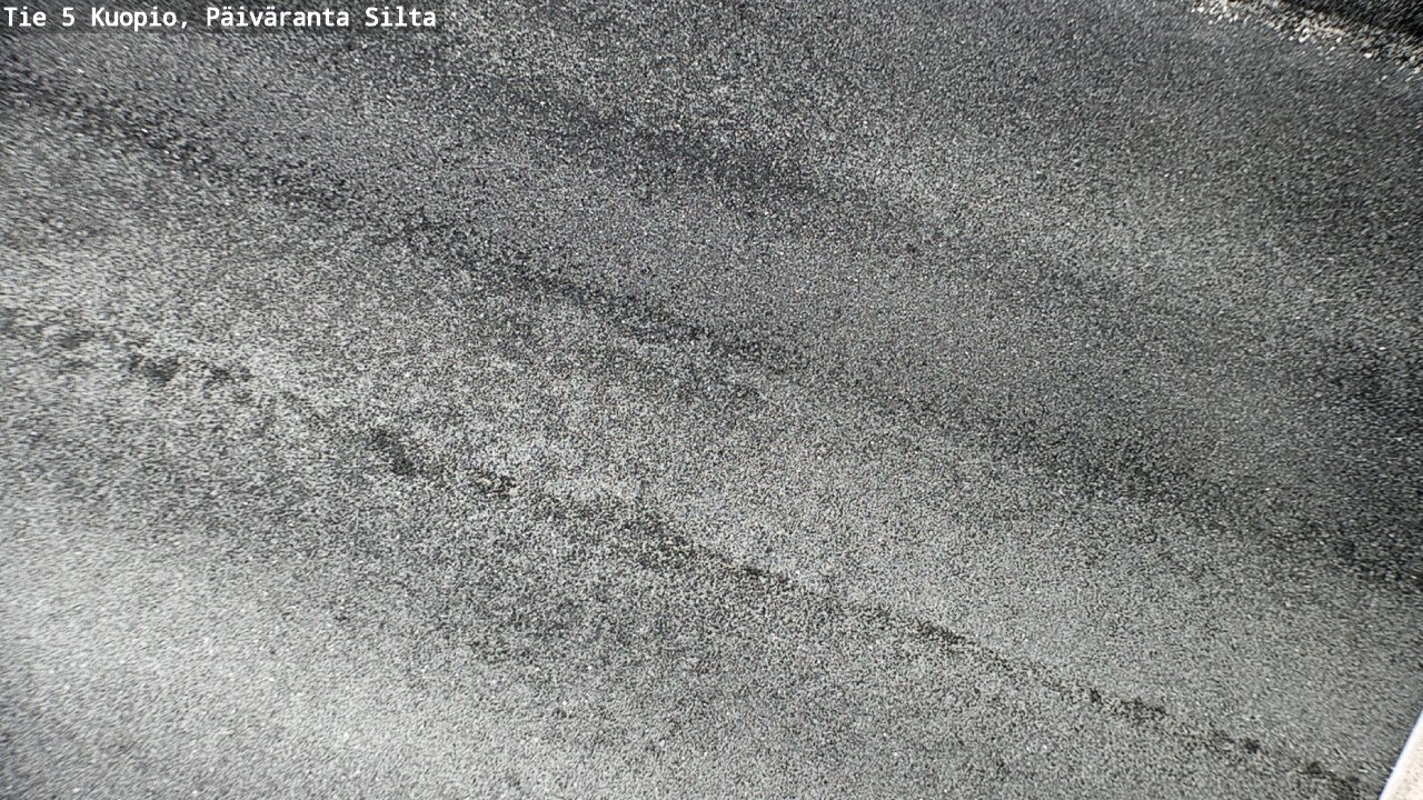 Weather Camera Image Road 5 Kuopio, Päiväranta silta, Kuopio, Pohjois-Savo