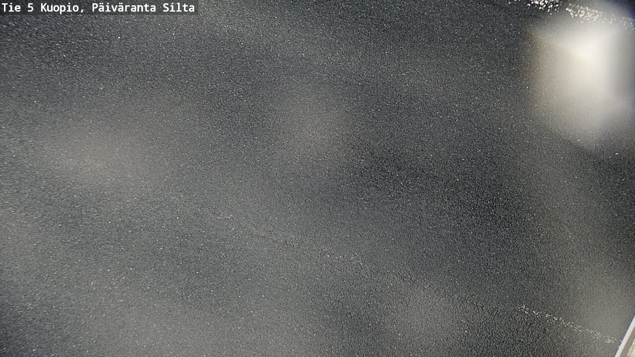 Weather Camera Image Väg 5 Kuopio, Päiväranta silta, Kuopio, Pohjois-Savo