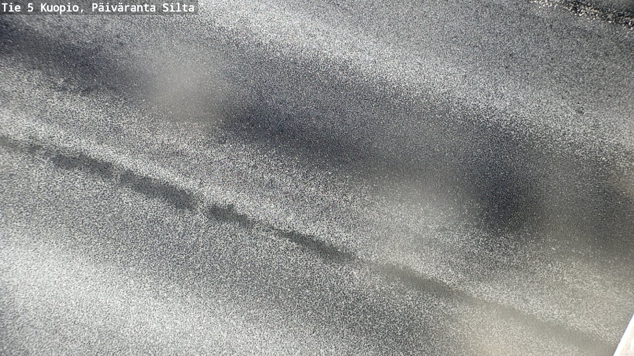 Weather Camera Image Väg 5 Kuopio, Päiväranta silta, Kuopio, Pohjois-Savo