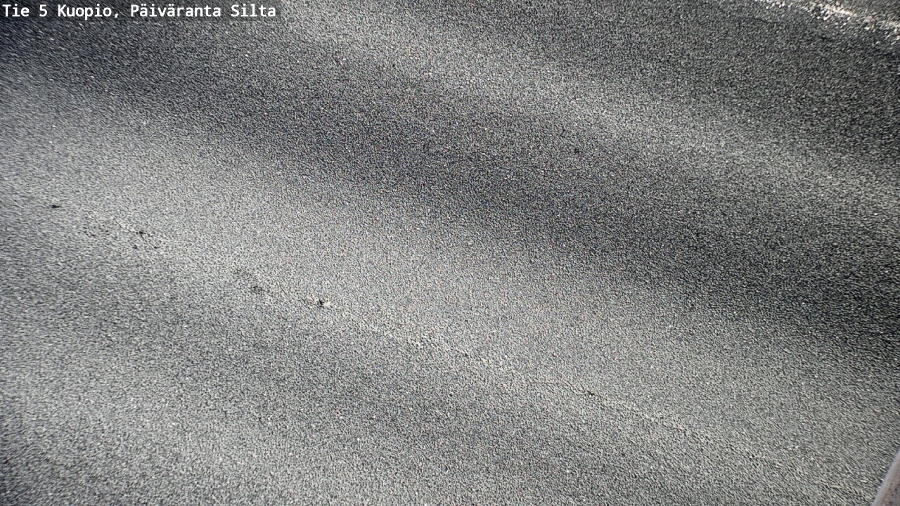 Weather Camera Image Road 5 Kuopio, Päiväranta silta, Kuopio, Pohjois-Savo