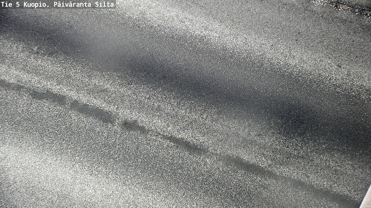 Weather Camera Image Road 5 Kuopio, Päiväranta silta, Kuopio, Pohjois-Savo