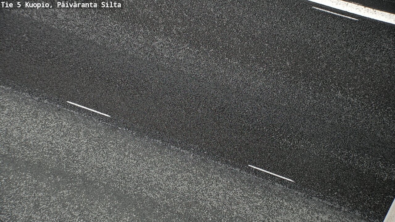Weather Camera Image Road 5 Kuopio, Päiväranta silta, Kuopio, Pohjois-Savo