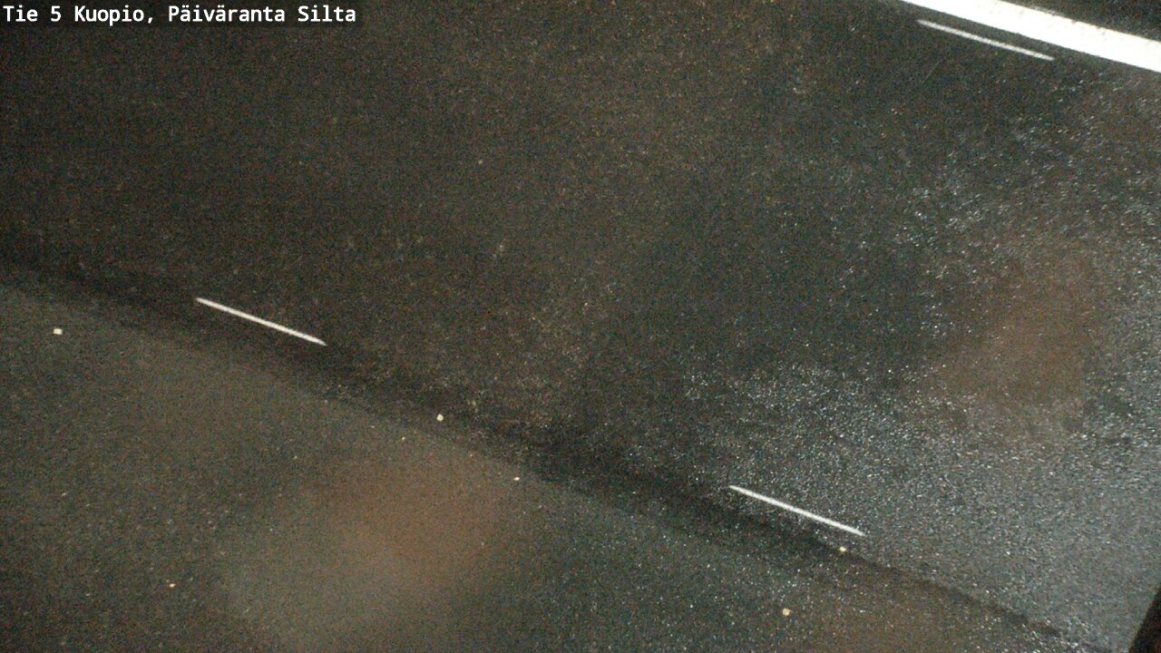 Weather Camera Image Road 5 Kuopio, Päiväranta silta, Kuopio, Pohjois-Savo