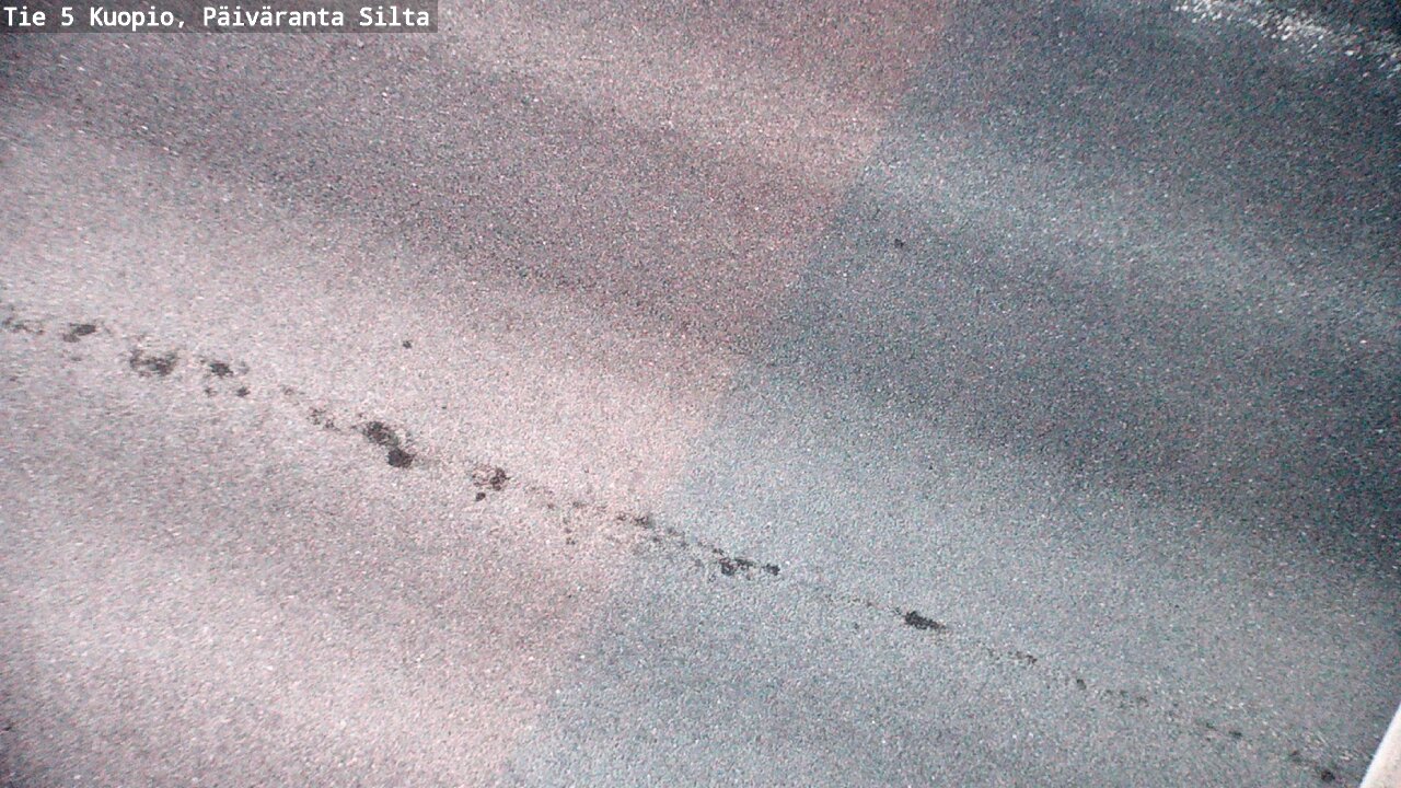 Weather Camera Image Road 5 Kuopio, Päiväranta silta, Kuopio, Pohjois-Savo