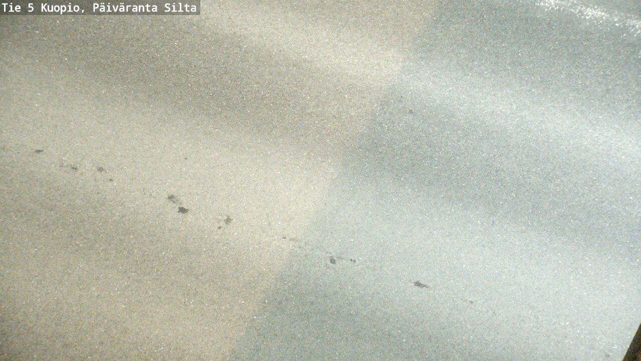 Weather Camera Image Road 5 Kuopio, Päiväranta silta, Kuopio, Pohjois-Savo