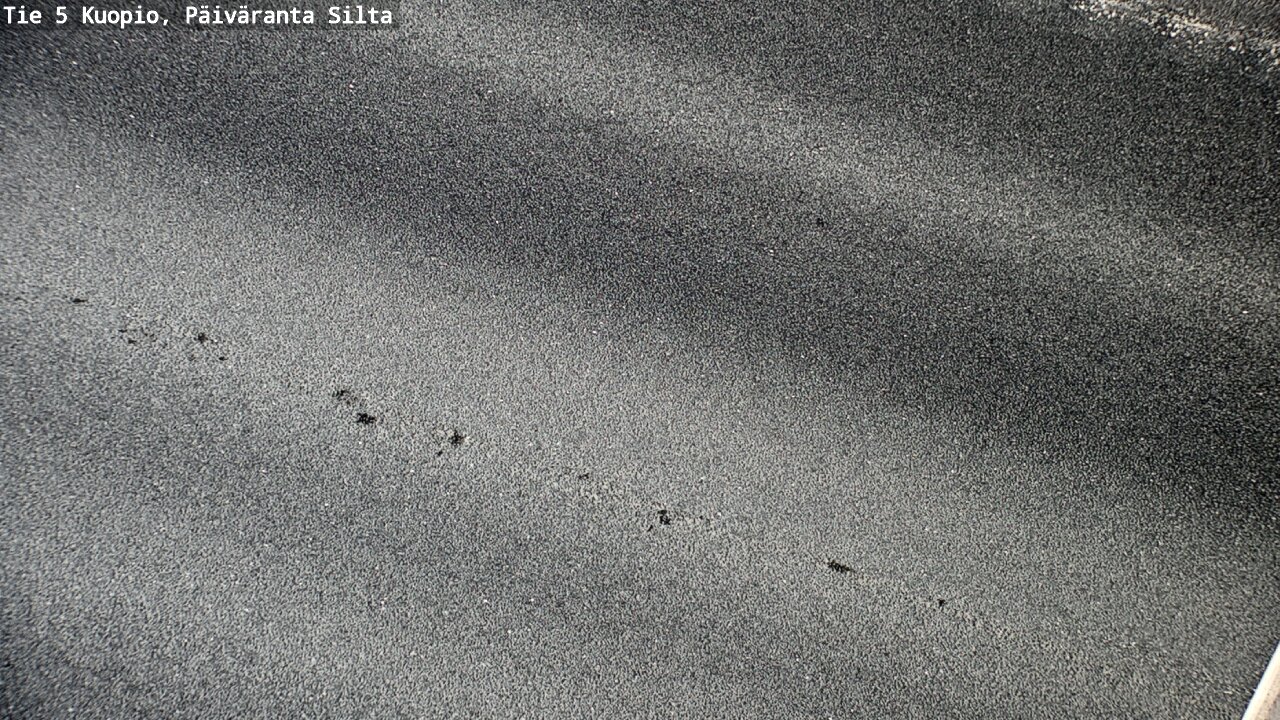 Weather Camera Image Road 5 Kuopio, Päiväranta silta, Kuopio, Pohjois-Savo