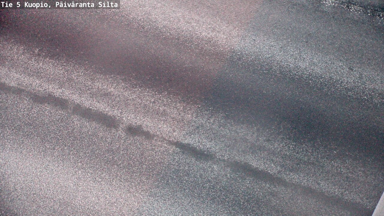 Weather Camera Image Road 5 Kuopio, Päiväranta silta, Kuopio, Pohjois-Savo