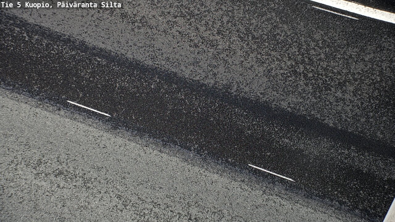Weather Camera Image Road 5 Kuopio, Päiväranta silta, Kuopio, Pohjois-Savo