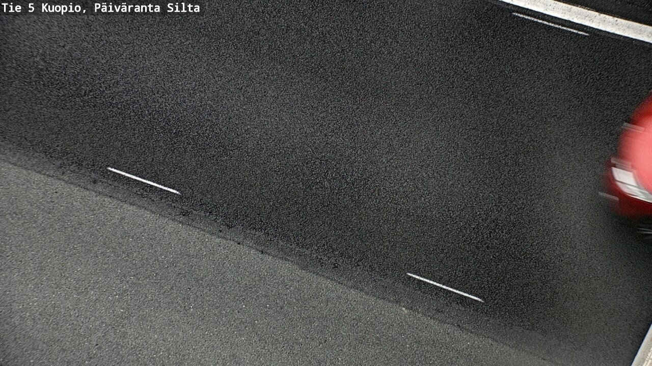 Weather Camera Image Road 5 Kuopio, Päiväranta silta, Kuopio, Pohjois-Savo