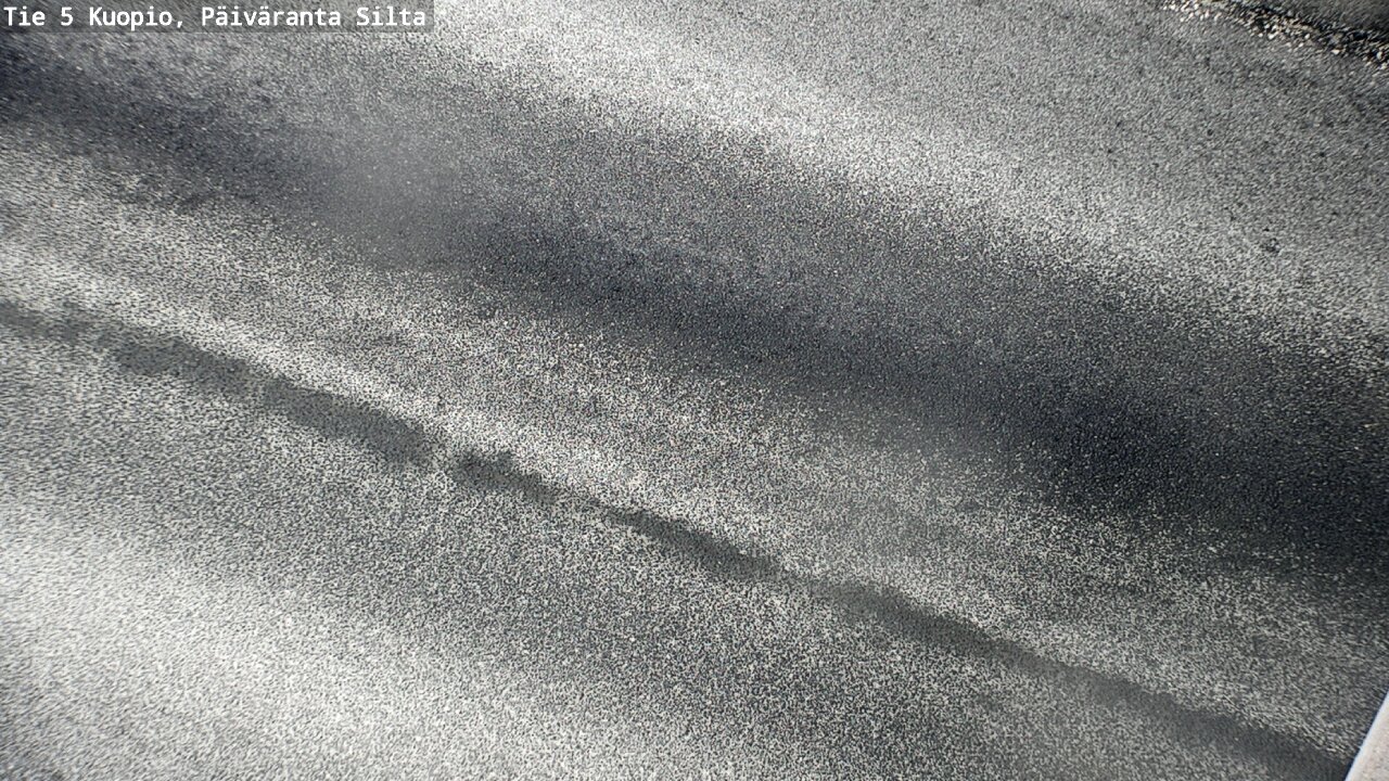 Weather Camera Image Väg 5 Kuopio, Päiväranta silta, Kuopio, Pohjois-Savo