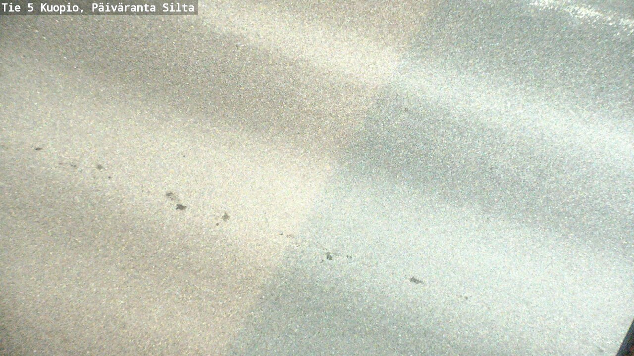 Weather Camera Image Road 5 Kuopio, Päiväranta silta, Kuopio, Pohjois-Savo