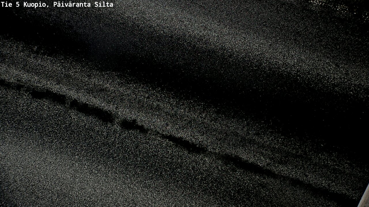 Weather Camera Image Väg 5 Kuopio, Päiväranta silta, Kuopio, Pohjois-Savo