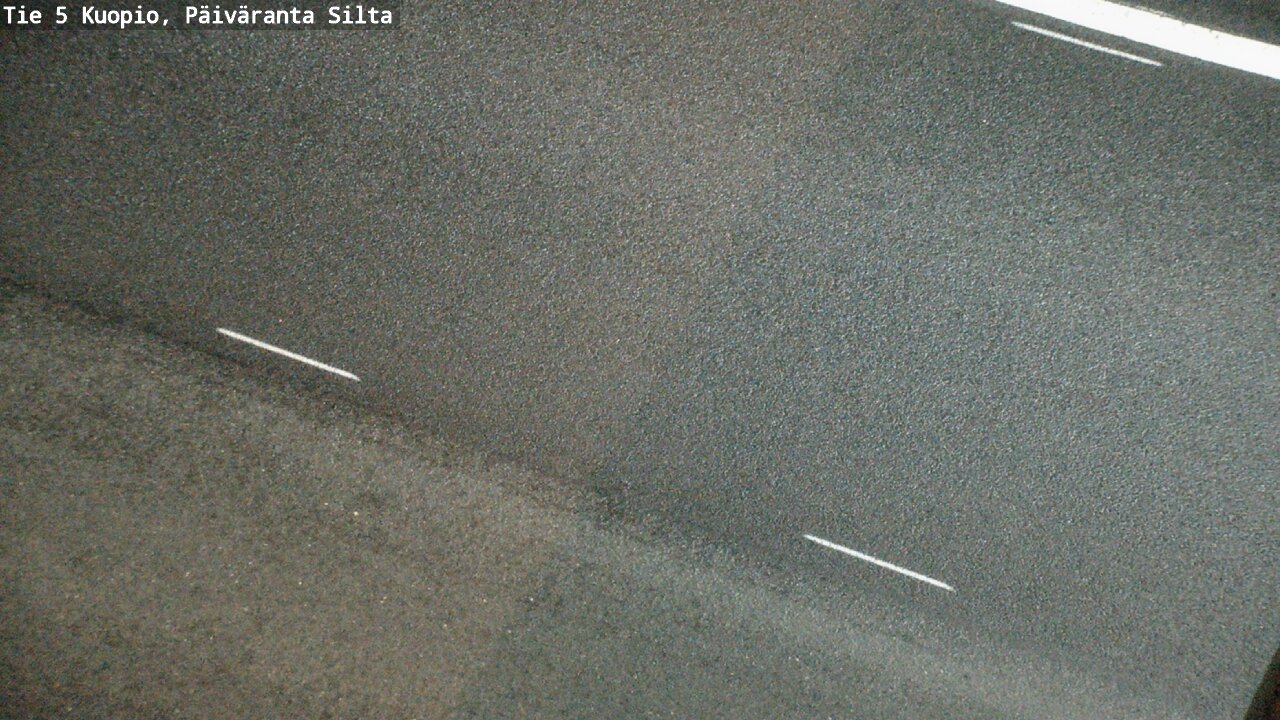 Weather Camera Image Road 5 Kuopio, Päiväranta silta, Kuopio, Pohjois-Savo