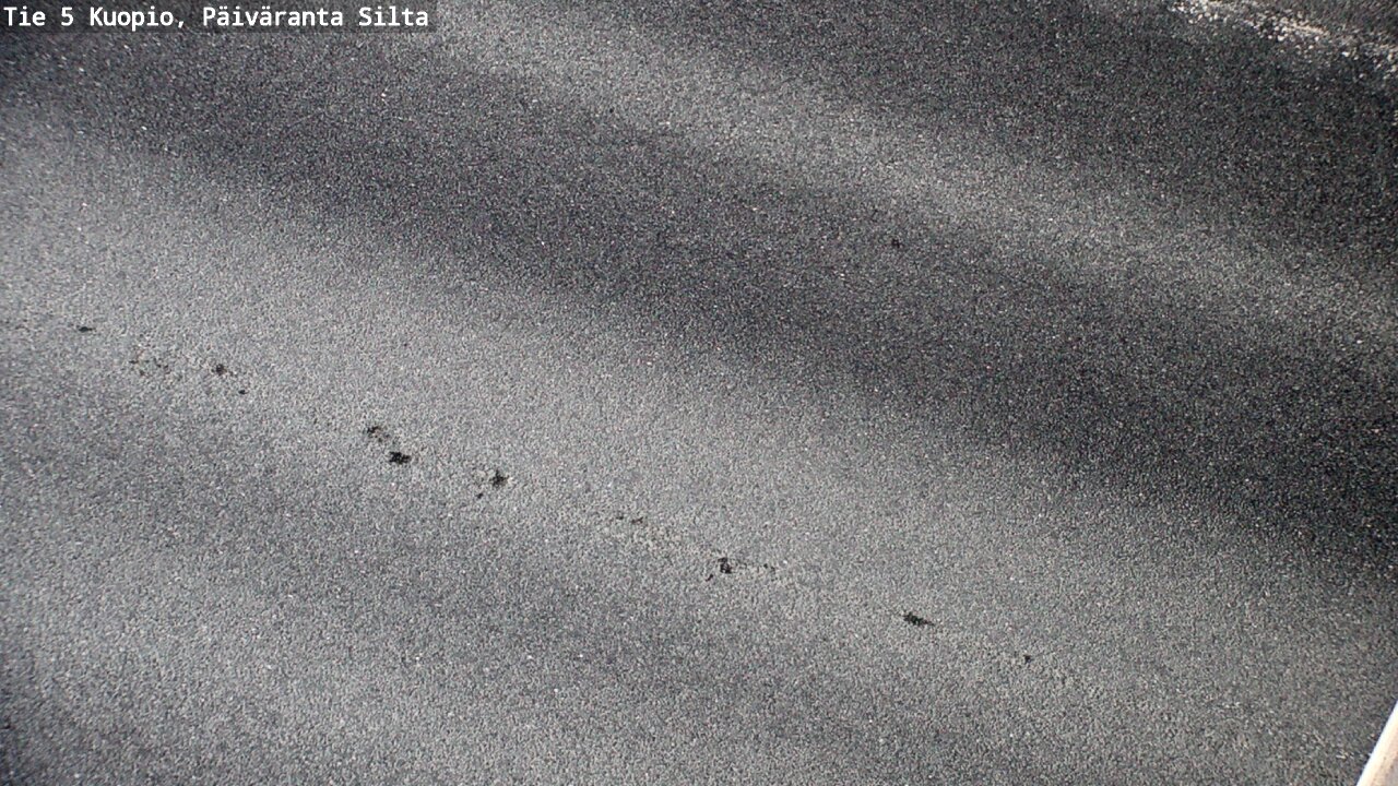 Weather Camera Image Road 5 Kuopio, Päiväranta silta, Kuopio, Pohjois-Savo