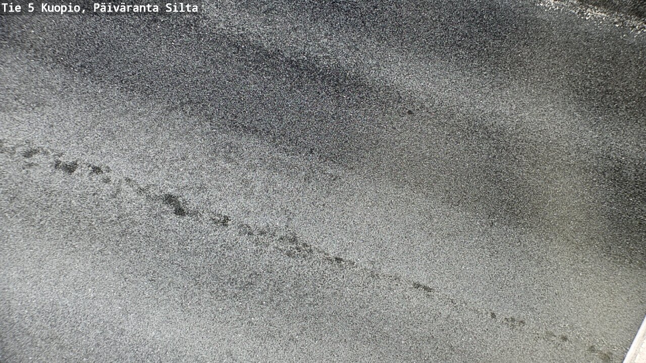 Weather Camera Image Road 5 Kuopio, Päiväranta silta, Kuopio, Pohjois-Savo