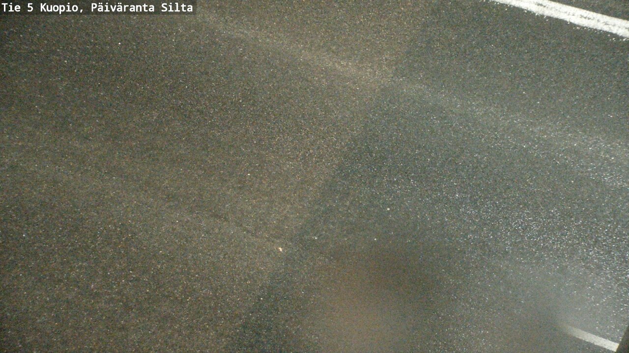 Weather Camera Image Road 5 Kuopio, Päiväranta silta, Kuopio, Pohjois-Savo