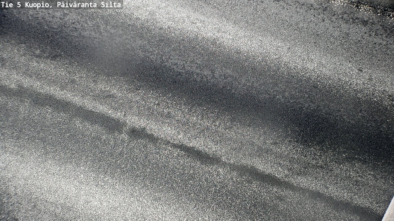 Weather Camera Image Väg 5 Kuopio, Päiväranta silta, Kuopio, Pohjois-Savo