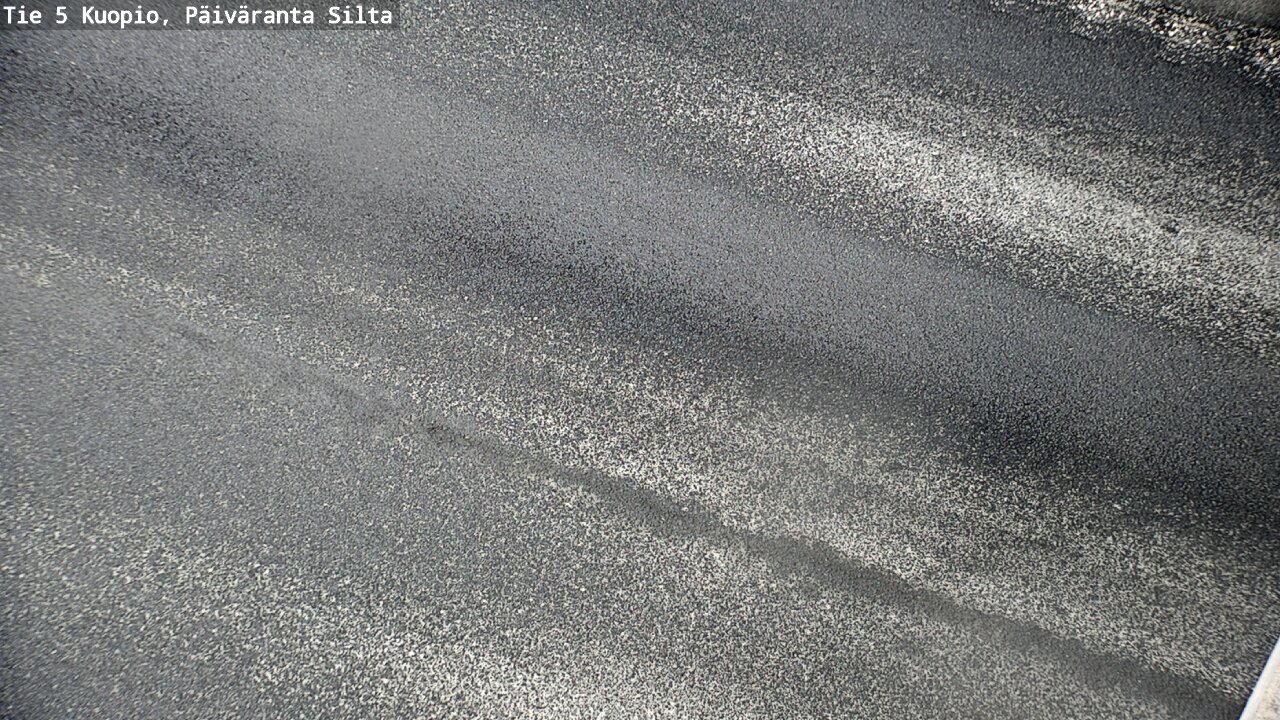 Weather Camera Image Väg 5 Kuopio, Päiväranta silta, Kuopio, Pohjois-Savo