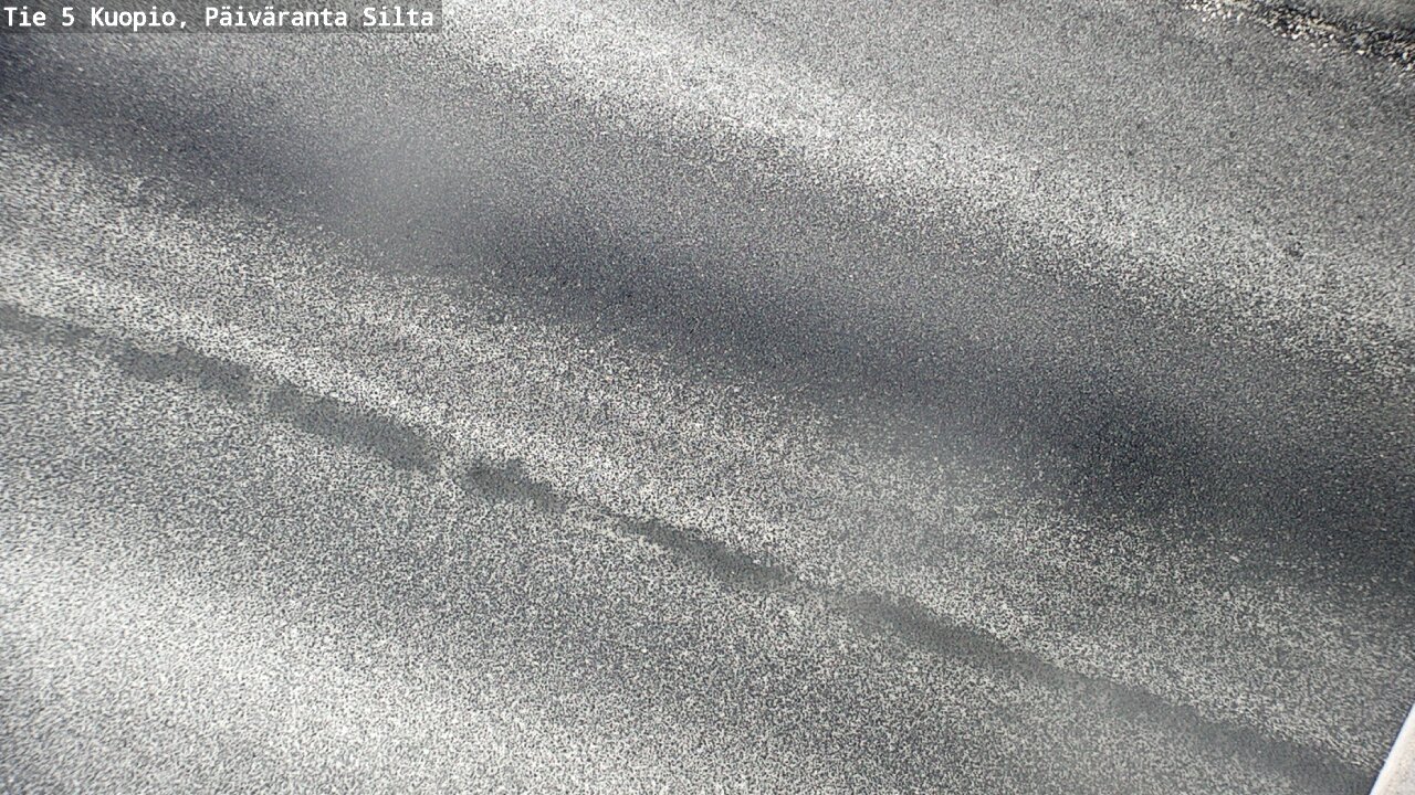 Weather Camera Image Road 5 Kuopio, Päiväranta silta, Kuopio, Pohjois-Savo