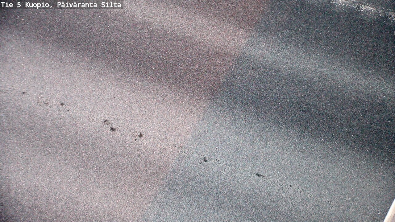 Weather Camera Image Road 5 Kuopio, Päiväranta silta, Kuopio, Pohjois-Savo