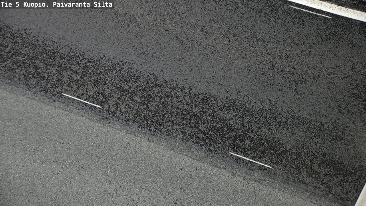 Weather Camera Image Road 5 Kuopio, Päiväranta silta, Kuopio, Pohjois-Savo