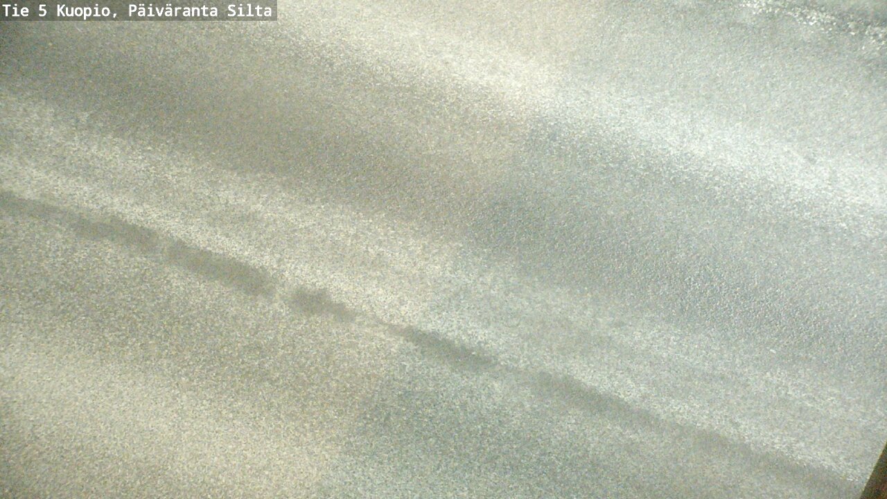Weather Camera Image Road 5 Kuopio, Päiväranta silta, Kuopio, Pohjois-Savo