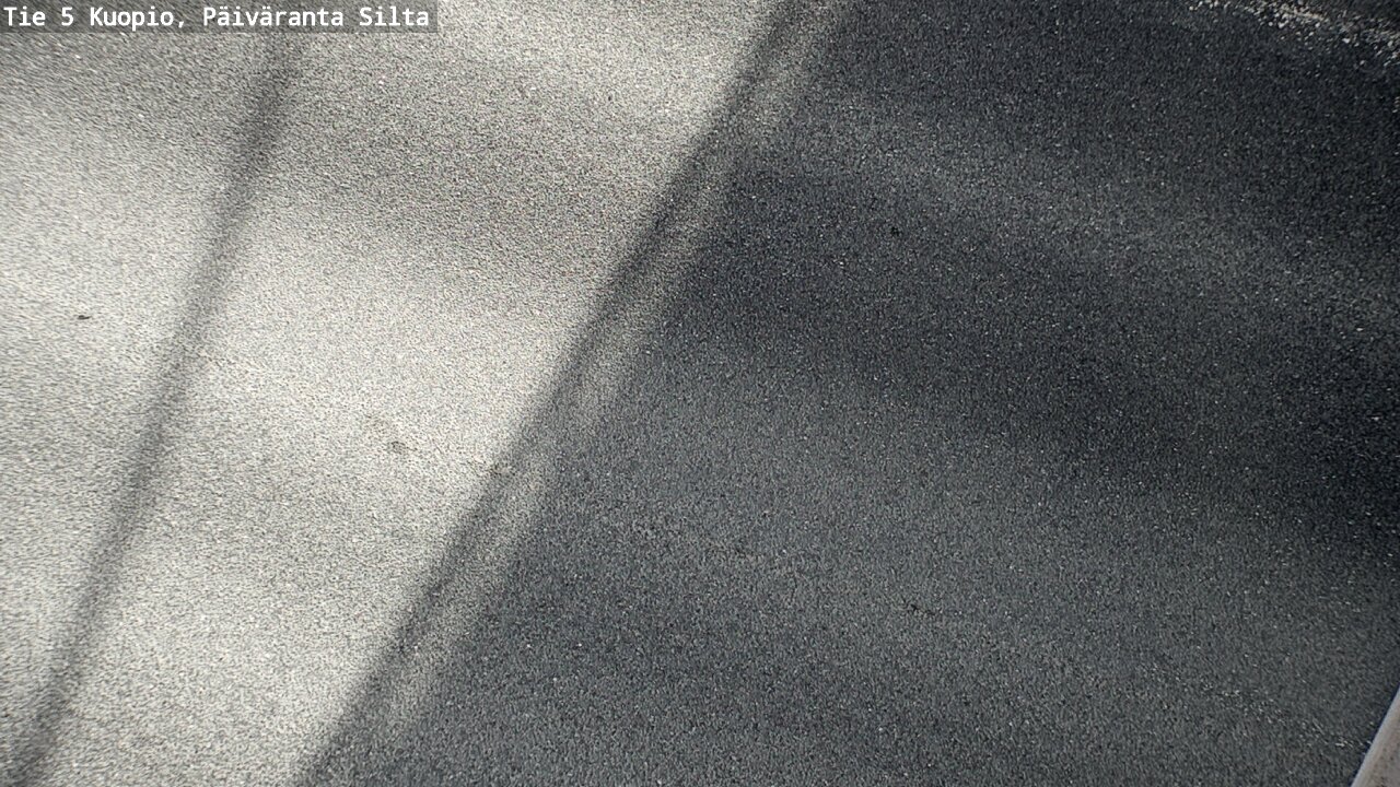 Weather Camera Image Road 5 Kuopio, Päiväranta silta, Kuopio, Pohjois-Savo