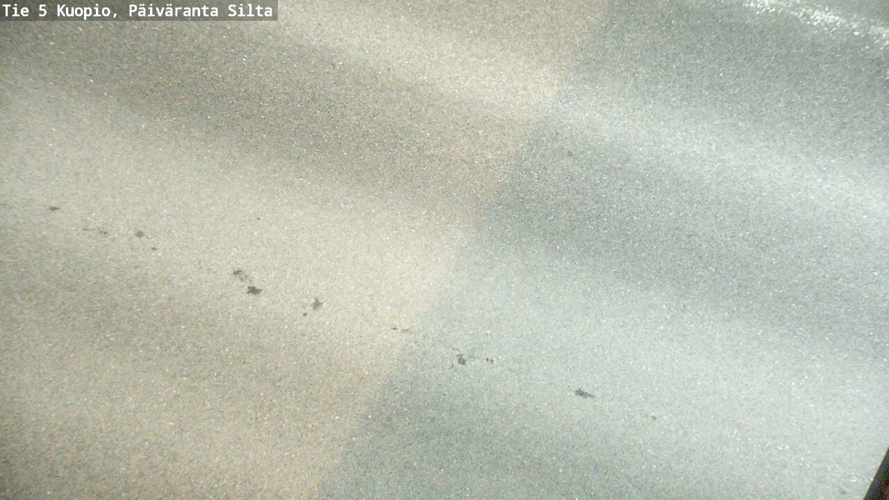 Weather Camera Image Road 5 Kuopio, Päiväranta silta, Kuopio, Pohjois-Savo