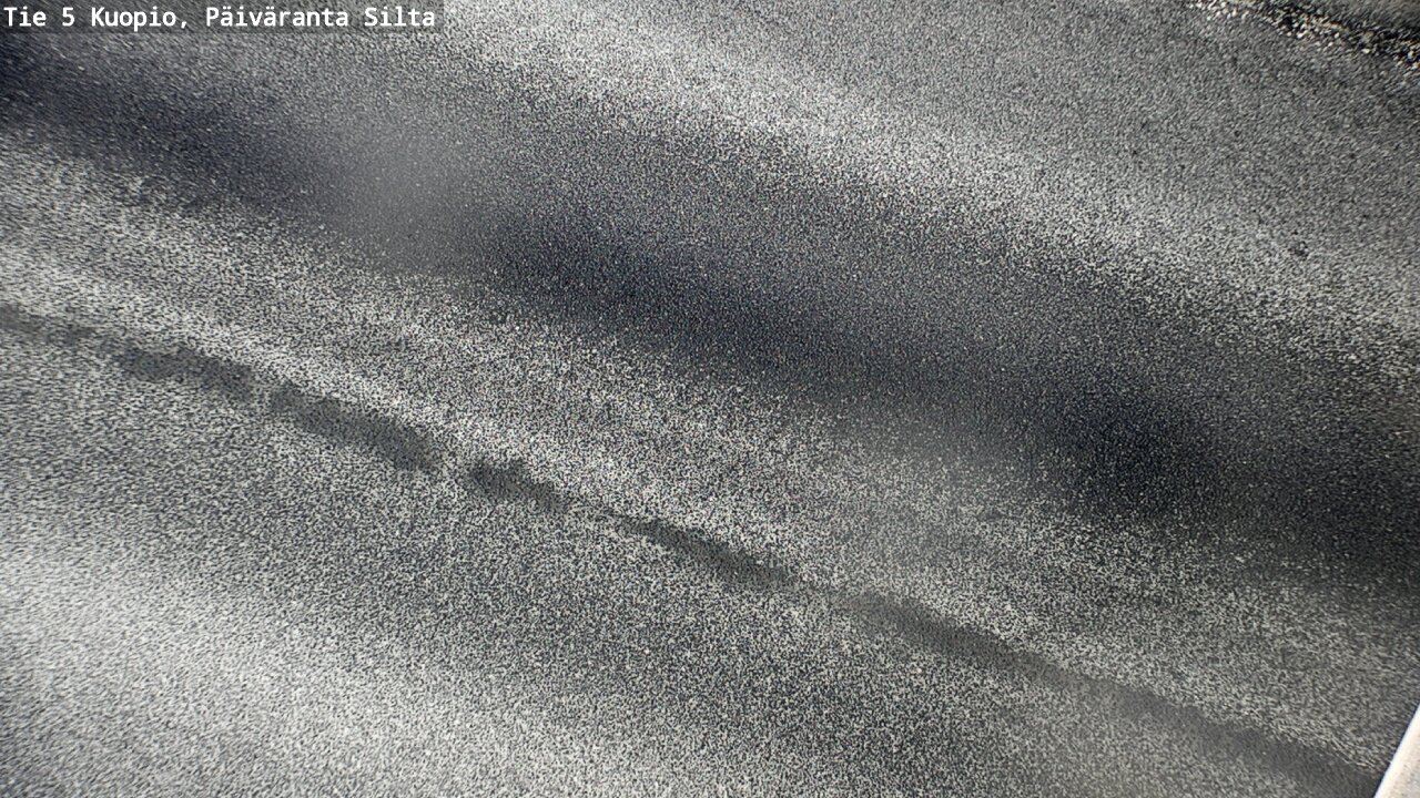 Weather Camera Image Road 5 Kuopio, Päiväranta silta, Kuopio, Pohjois-Savo