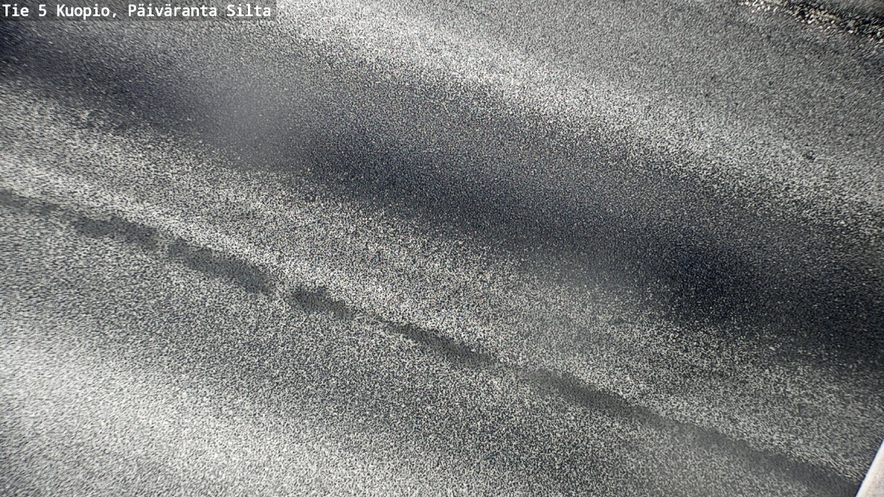 Weather Camera Image Road 5 Kuopio, Päiväranta silta, Kuopio, Pohjois-Savo