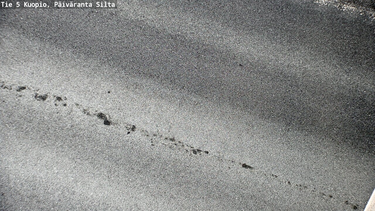Weather Camera Image Väg 5 Kuopio, Päiväranta silta, Kuopio, Pohjois-Savo