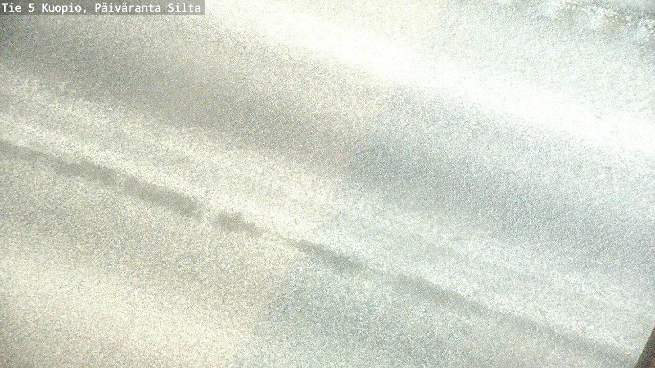Weather Camera Image Road 5 Kuopio, Päiväranta silta, Kuopio, Pohjois-Savo