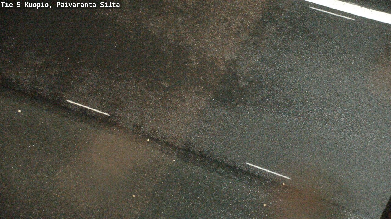 Weather Camera Image Road 5 Kuopio, Päiväranta silta, Kuopio, Pohjois-Savo