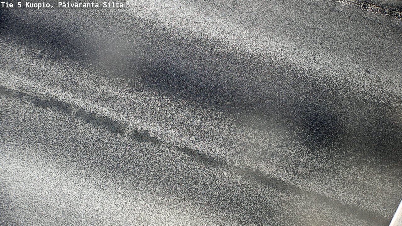 Weather Camera Image Road 5 Kuopio, Päiväranta silta, Kuopio, Pohjois-Savo