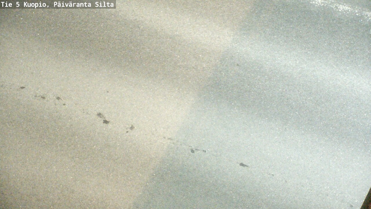 Weather Camera Image Road 5 Kuopio, Päiväranta silta, Kuopio, Pohjois-Savo