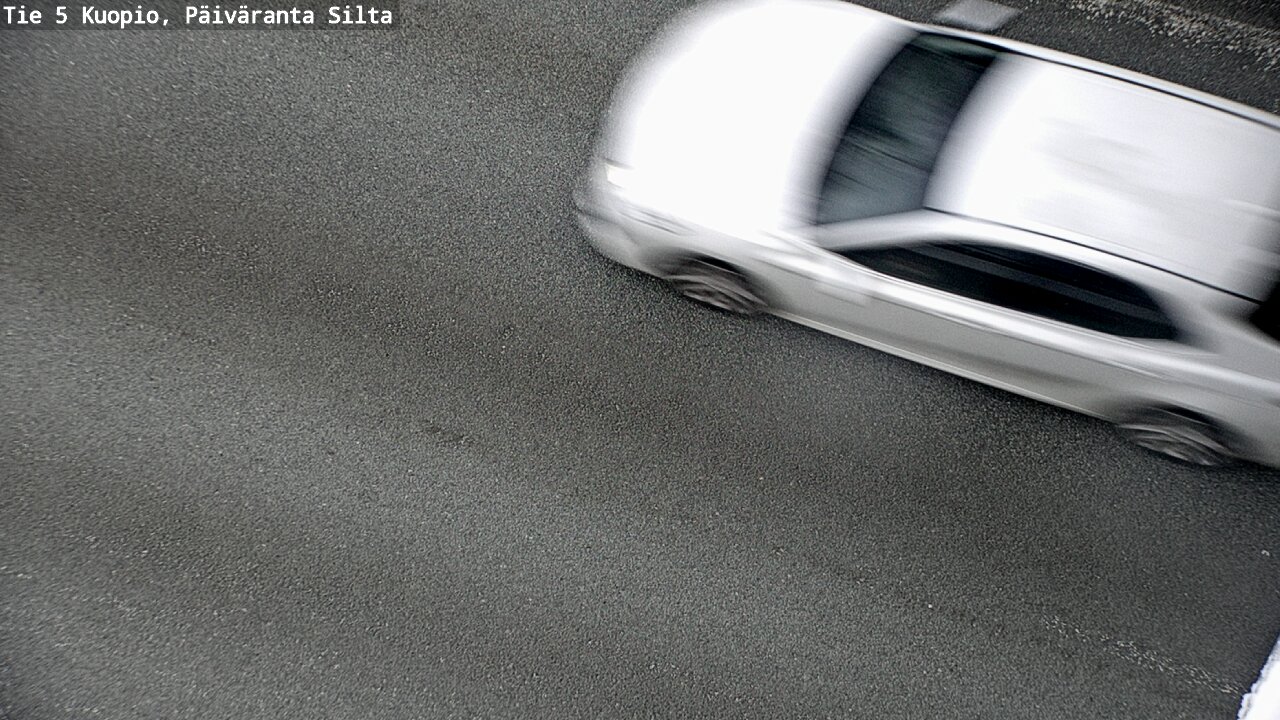 Weather Camera Image Road 5 Kuopio, Päiväranta silta, Kuopio, Pohjois-Savo