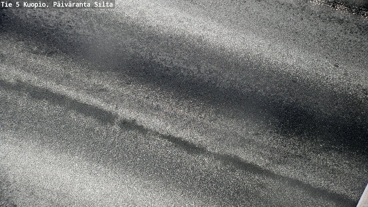 Weather Camera Image Väg 5 Kuopio, Päiväranta silta, Kuopio, Pohjois-Savo