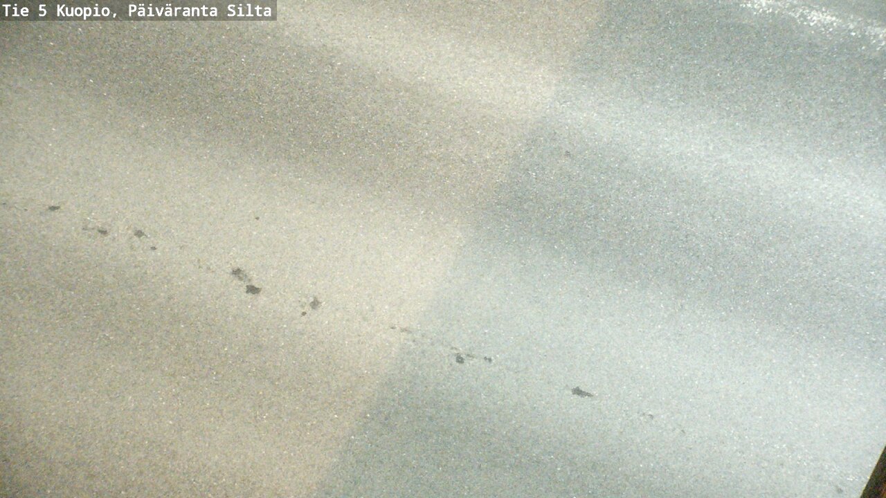 Weather Camera Image Road 5 Kuopio, Päiväranta silta, Kuopio, Pohjois-Savo