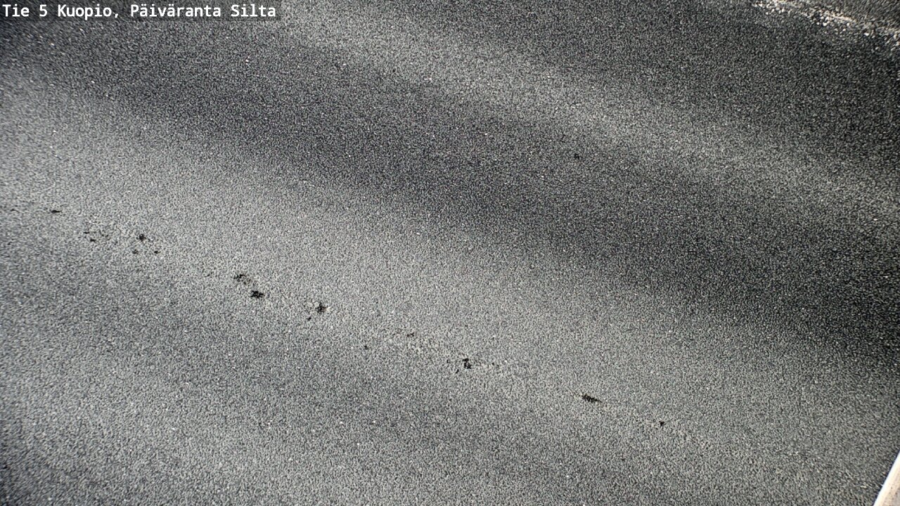 Weather Camera Image Road 5 Kuopio, Päiväranta silta, Kuopio, Pohjois-Savo