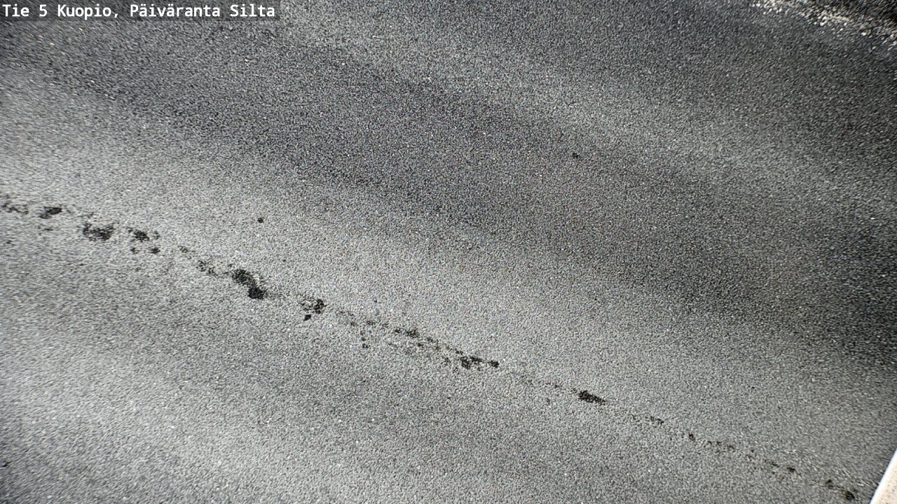 Weather Camera Image Väg 5 Kuopio, Päiväranta silta, Kuopio, Pohjois-Savo